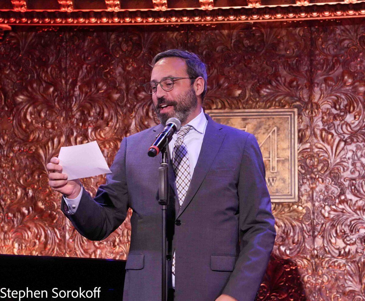 Inside the Barrington Stage Co. Gala Honoring Jason Robert Brown at 54 Below Image