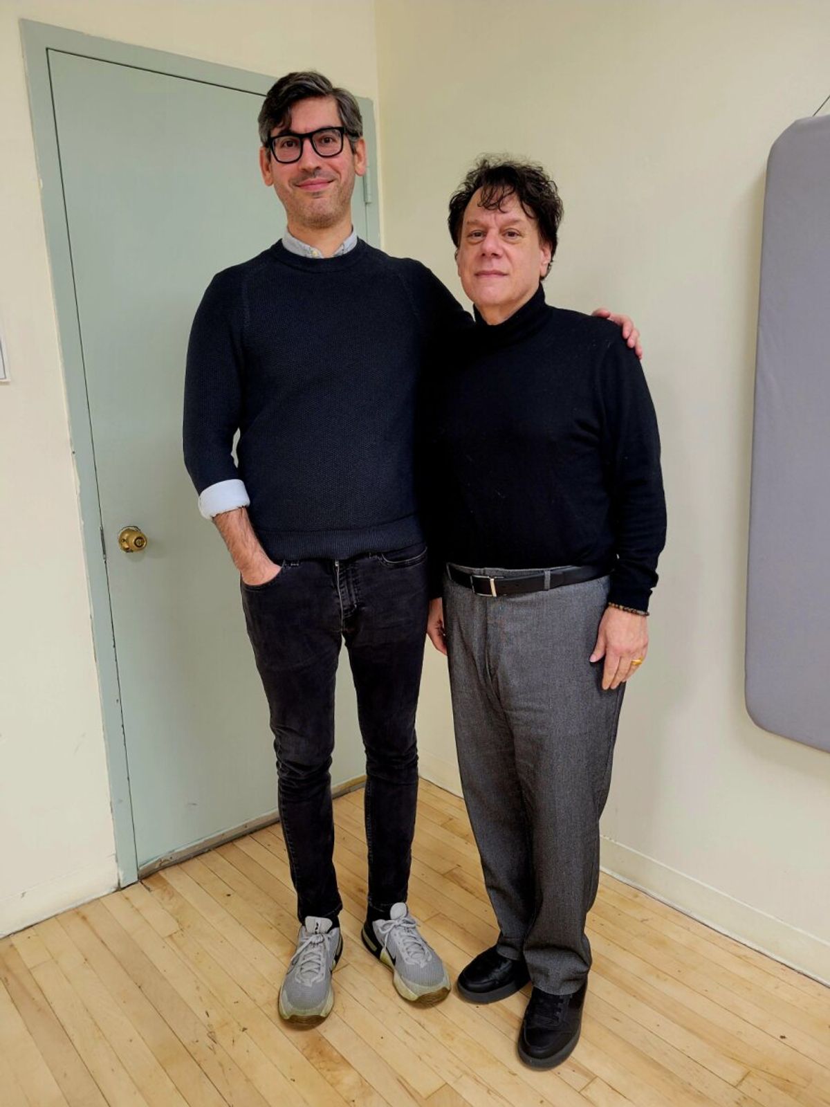 Cary Gitter and Joe Brancato at Photos: THE STEEL MAN Begins Rehearsals Ahead of Off-Broadway Premiere