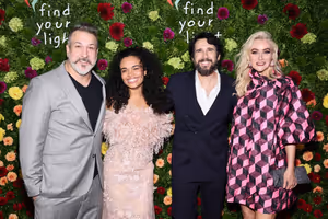 Joey Fatone, Lorna Courtney, Josh Groban, Betsey Wolfe @ BroadwayWorld Joey Fatone, Lorna Courtney, Josh Groban, Betsey Wolfe Photo
