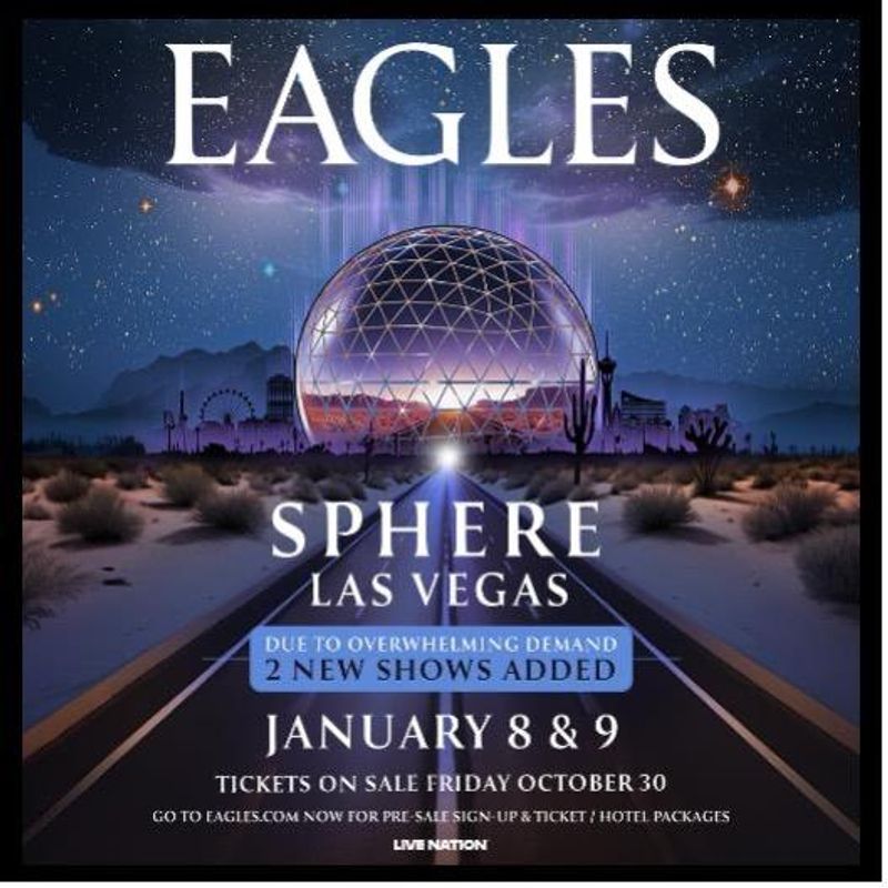 Photos: EAGLES - LIVE IN CONCERT AT SPHERE Adds Shows Due to Demand — photo 1 of 4