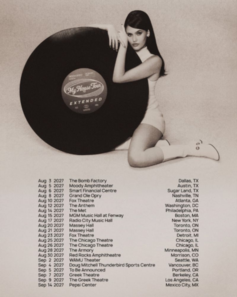 Sienna Spiro to Expand MY HOUSE TOUR (EXTENDED) With North American Dates Starting August 2027 Image
