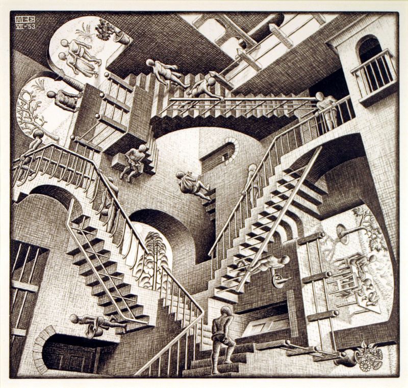 Mathematics and the Art of M.C. Escher Exhibition Opens at MoMath Image