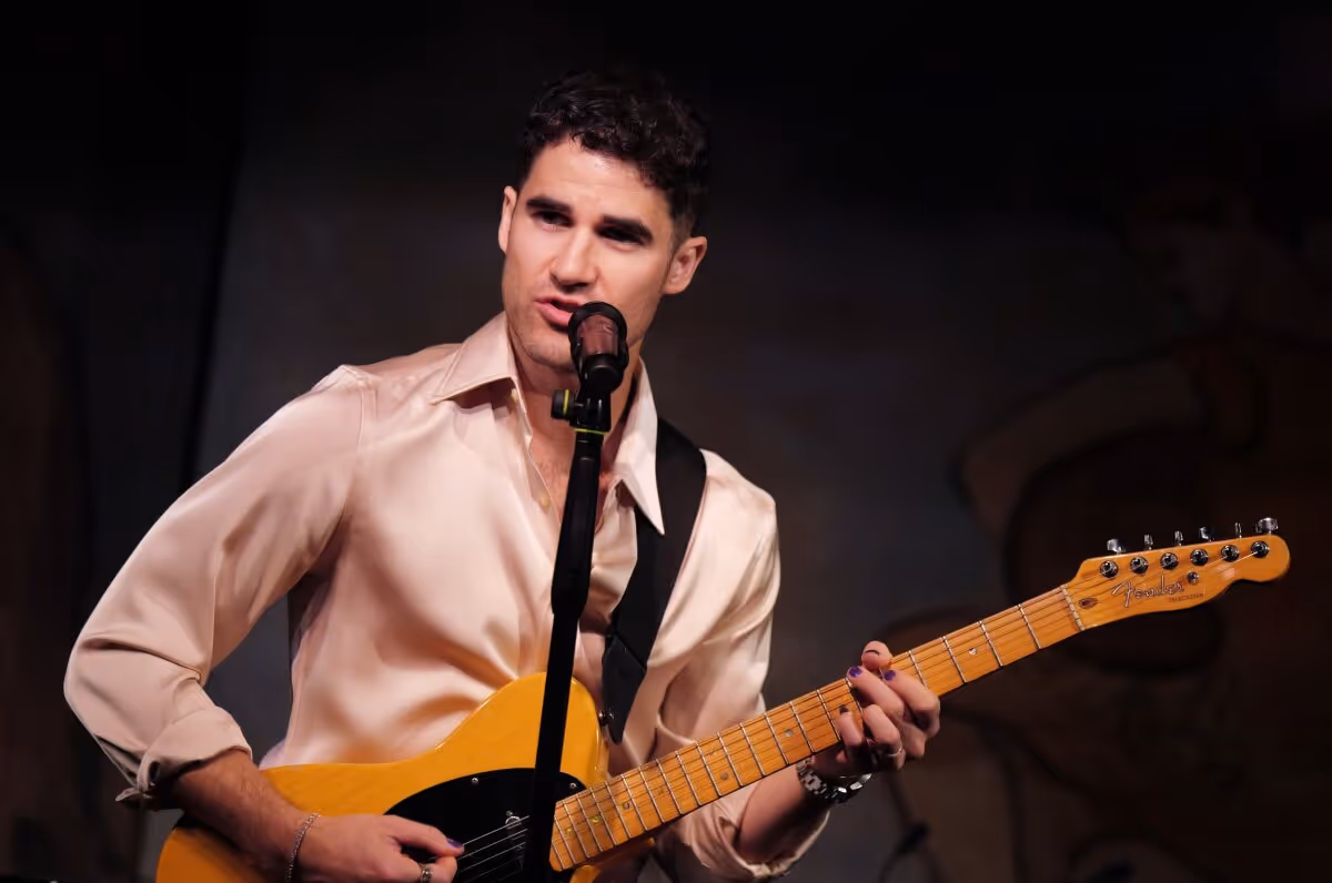 Darren Criss at Photos: Cyndi Lauper, Bernadette Peters, Darren Criss, Ariana DeBose and More at 2nd Annual Fetch Pet Gala