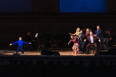 Anthony Rosenthal, Christian Borle, Betsy Wolfe, Tracie Thoms, Stephanie J. Block, Ch Photo