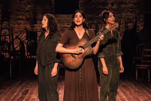Doireann Mac Mahon, Sahar Milani, and Tala Ashe @ BroadwayWorld Doireann Mac Mahon, Sahar Milani, and Tala Ashe Photo