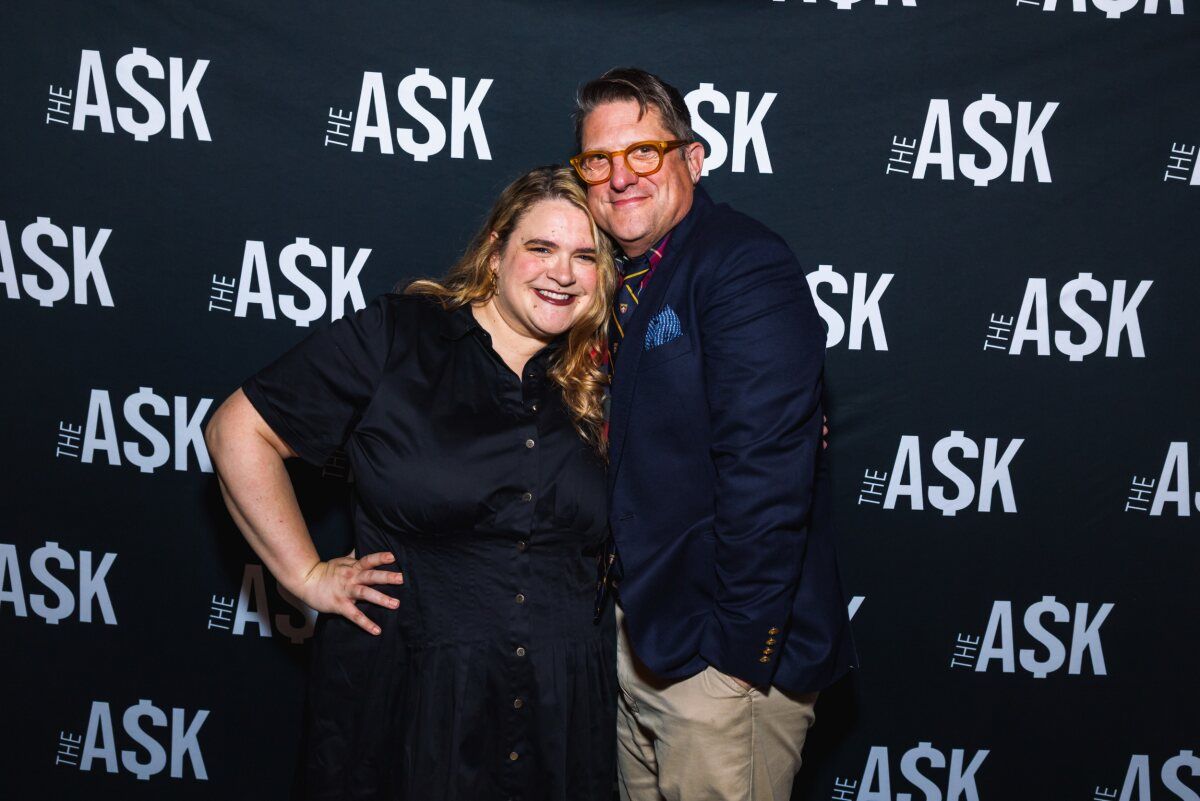 Bonnie Milligan, Christopher Sieber at Photos: THE ASK Opens at Theater 555 With Marilu Henner and Shannon Purser