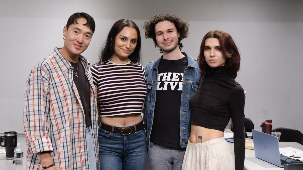 John Yi, Christine Carmela, Noah Pyzik, and Aster Drewe at Photos: John Yi, Noah Pyzik and More in Rehearsals for IVORIES at East Village Basement