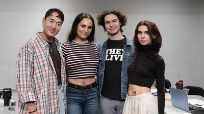 John Yi, Christine Carmela, Noah Pyzik, and Aster Drewe Photo