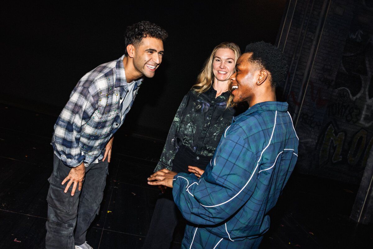 Photos: DWTS Partners Julia Stiles and Ezra Sosa Visit MJ on Broadway — photo 7 of 7