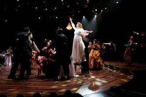 Madison Claire Parks and the cast of Phantom Photo