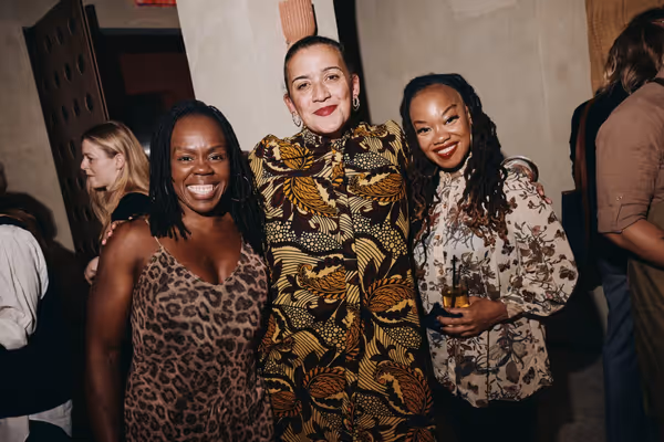 Ngozi Anyanwu, Patricia McGregor, and Camille A. Brown Photo