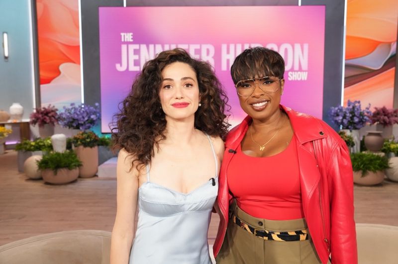 Emmy Rossum and La La Anthony Visit THE JENNIFER HUDSON SHOW Image