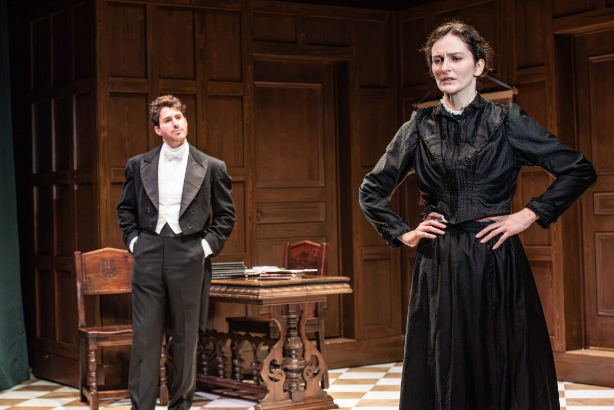 Anthony Michael Martinez and Lily Ganser at Photos: First Look at Mint Theater Company's PHYL Off-Broadway