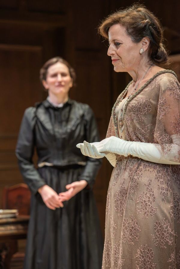 Katie Firth with Lily Ganser Photo