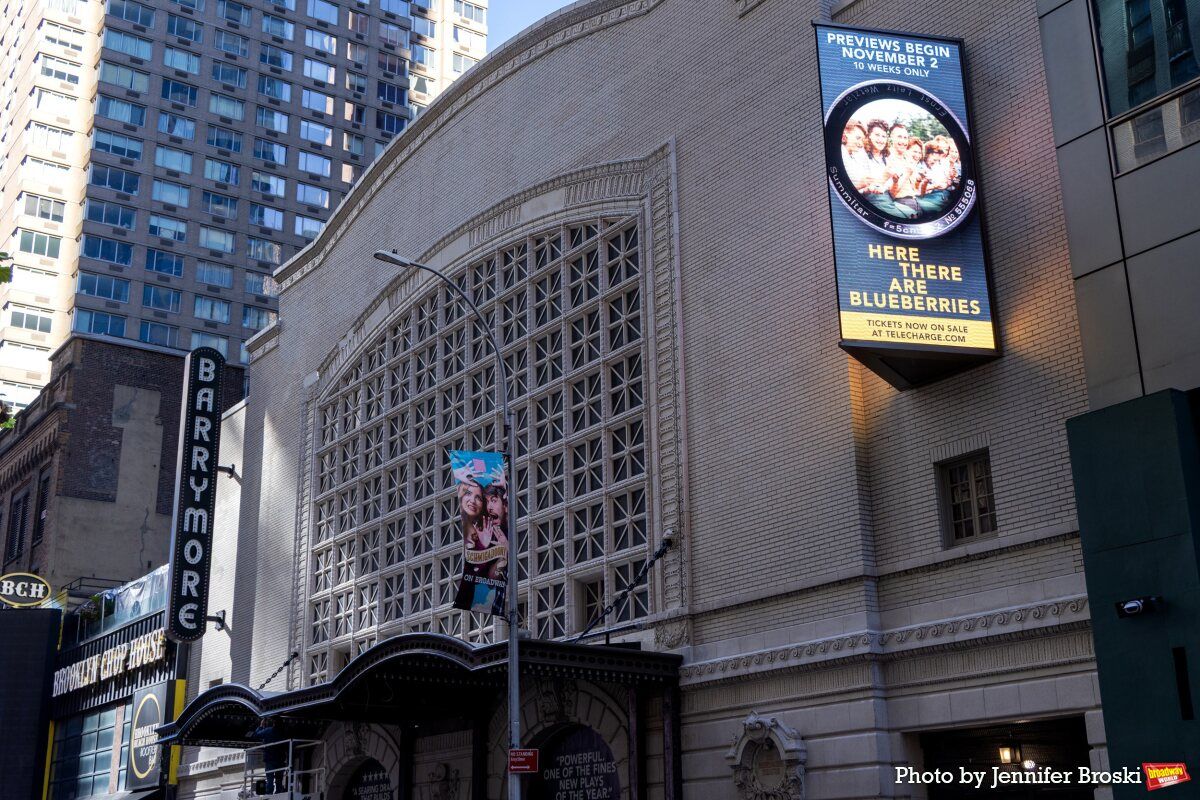 Up on the Marquee: HERE THERE ARE BLUEBERRIES Arrives on Broadway Image