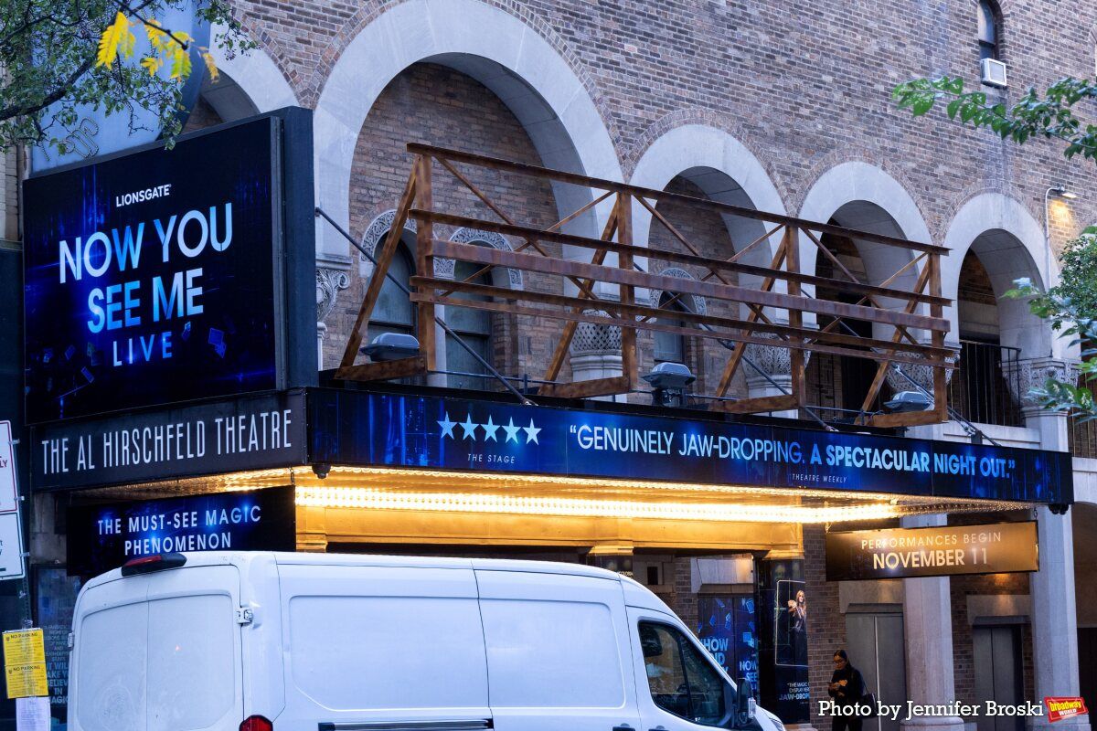 Up on the Marquee: NOW YOU SEE ME LIVE Appears on Broadway Image