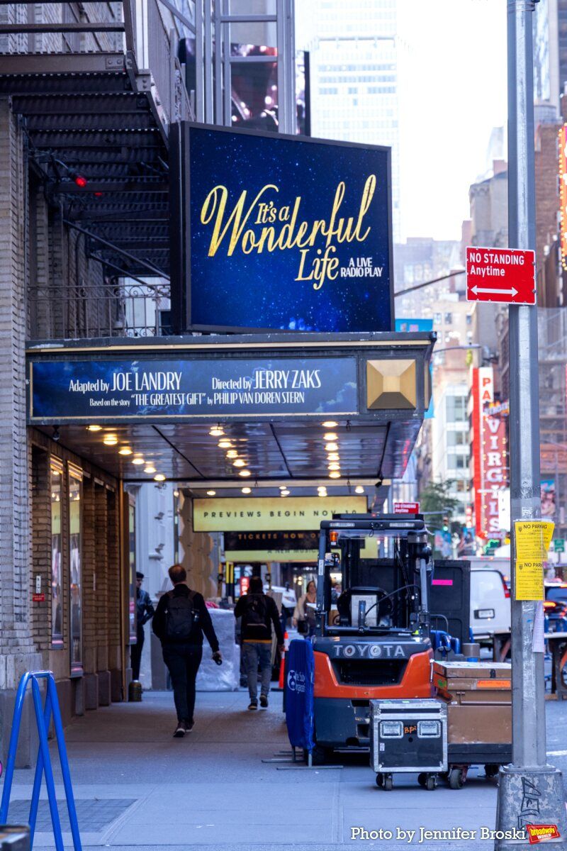 Up on the Marquee: IT'S A WONDERFUL LIFE Lands on Broadway Image