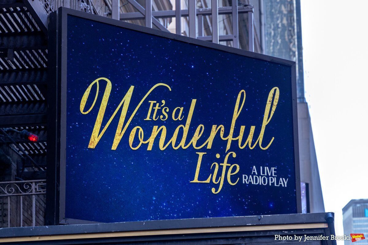 Up on the Marquee: IT'S A WONDERFUL LIFE Lands on Broadway Image