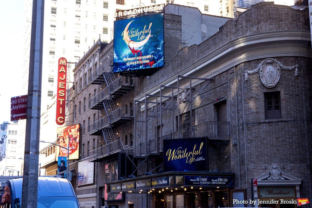 Up on the Marquee: IT'S A WONDERFUL LIFE Lands on Broadway Image