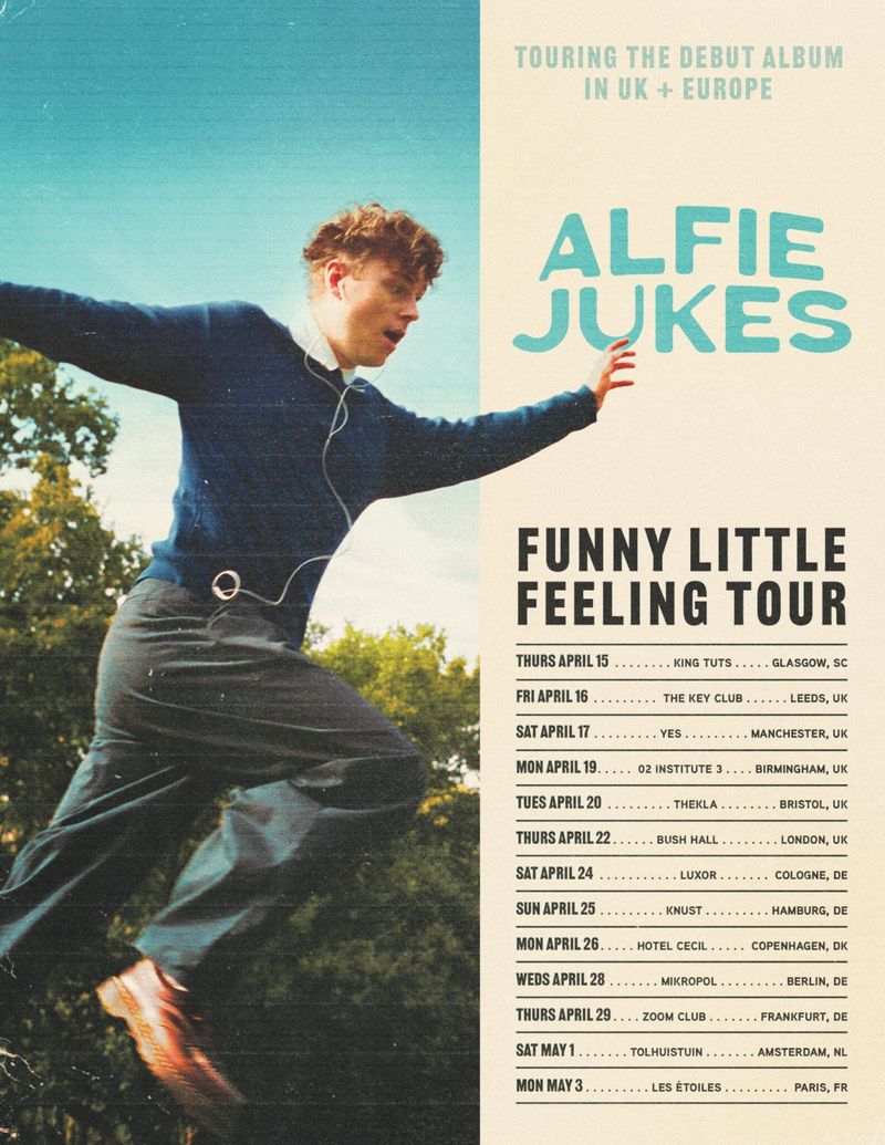 Photos: Alfie Jukes to Launch Spring 2027 Tour Across UK and Europe — photo 1 of 7