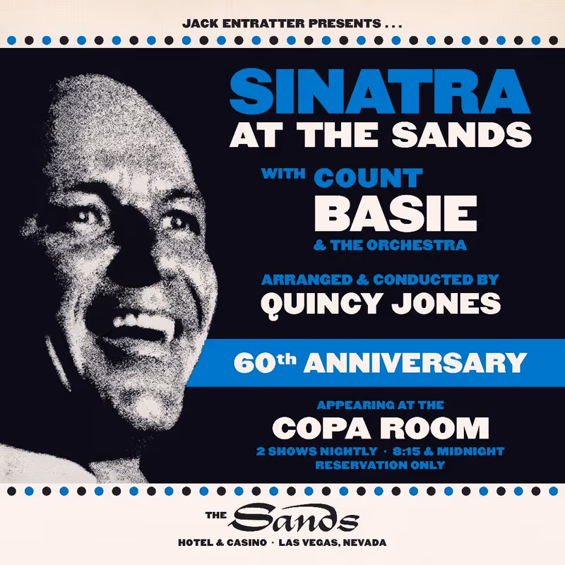 Photos: SINATRA AT THE SANDS to Get 60th Anniversary 5CD Box Set & Vinyl — photo 1 of 5