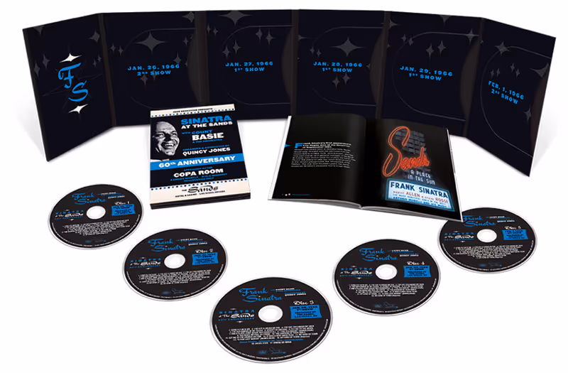 Photos: SINATRA AT THE SANDS to Get 60th Anniversary 5CD Box Set & Vinyl — photo 2 of 5