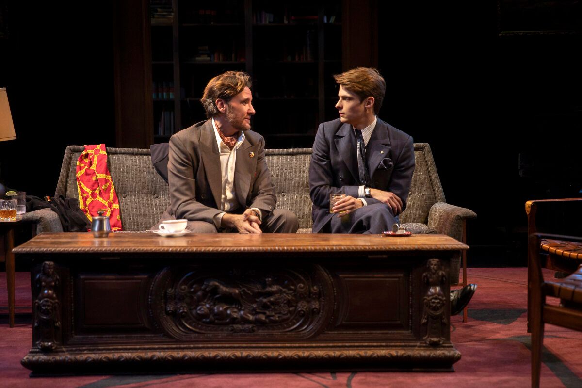 Jason Butler Harner, Corey Fogelmanis at Photos: Elizabeth Gillies and More in ROPE Off-Broadway