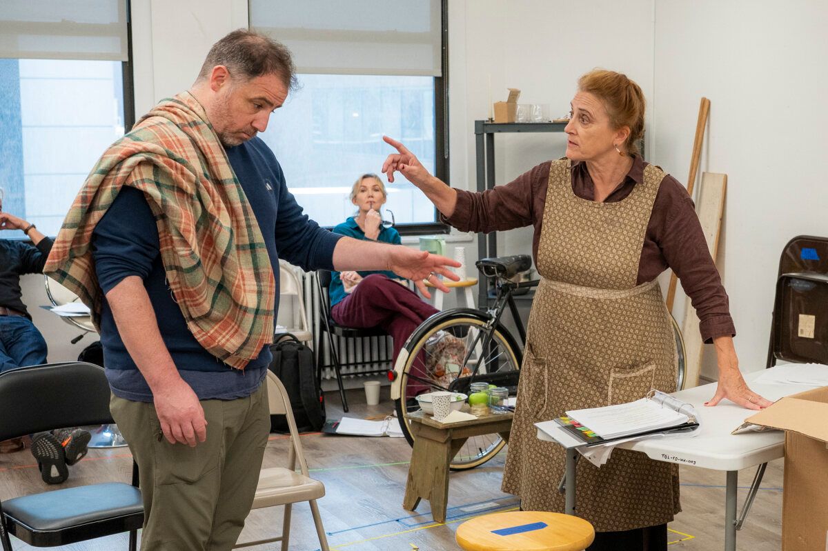 Photos: Inside Rehearsals for PARCEL FROM AMERICA New York Premiere — photo 7 of 12