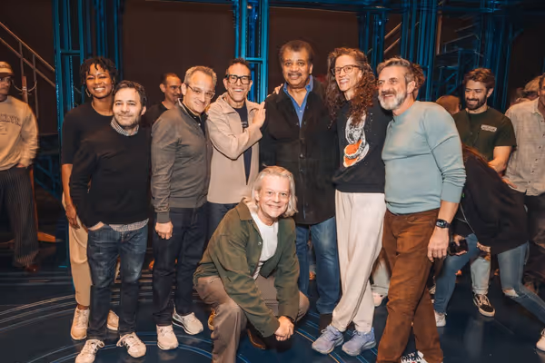 Joy Woods, Danny Strong, Michael Weiner, Michael Mayer, Jeremy Kushnier (bottom)… Photo