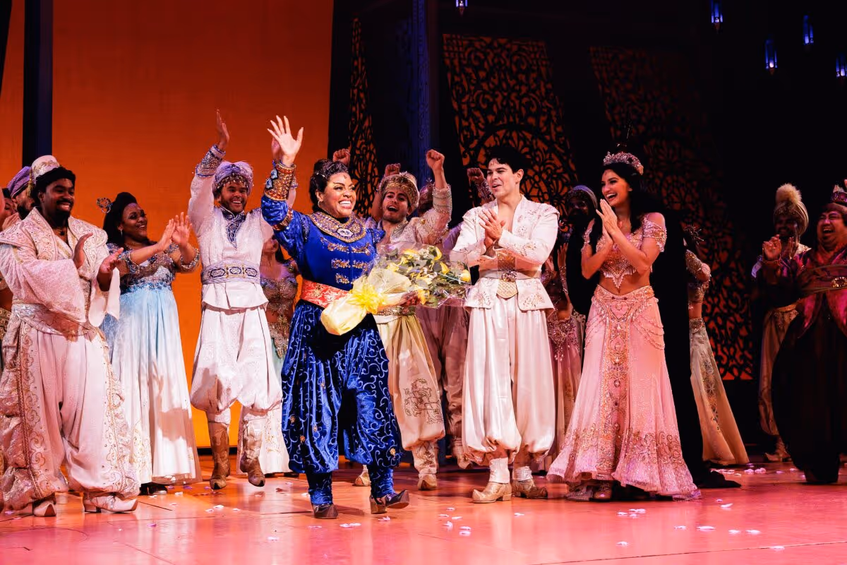 Sherri Shepherd at Photos: Robin Roberts, Gayle King & More Celebrate Sherri Shepherd's ALADDIN Broadway Debut