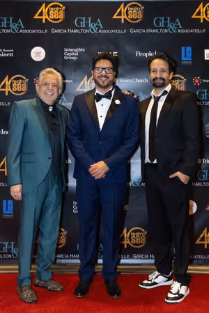 Luis A. Miranda, Jr., Dr. Manuel Moran, Lin-Manuel Miranda @ BroadwayWorld Luis A. Miranda, Jr., Dr. Manuel Moran, Lin-Manuel Miranda Photo