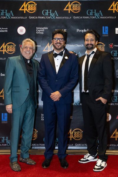 Luis A. Miranda, Jr., Dr. Manuel Moran, Lin-Manuel Miranda Photo