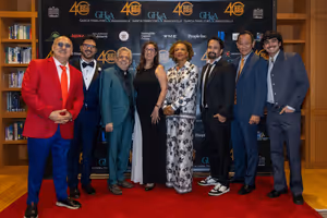Guests, Dr. Manuel Moran, Luis A Miranda, Jr, and Lin-Manuel Miranda @ BroadwayWorld Guests, Dr. Manuel Moran, Luis A Miranda, Jr, and Lin-Manuel Miranda Photo