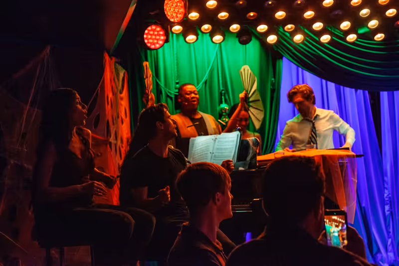 Review: BROADWAY BLOODBATH Puts Comedy Center Stage at The Laurie Beechman Image