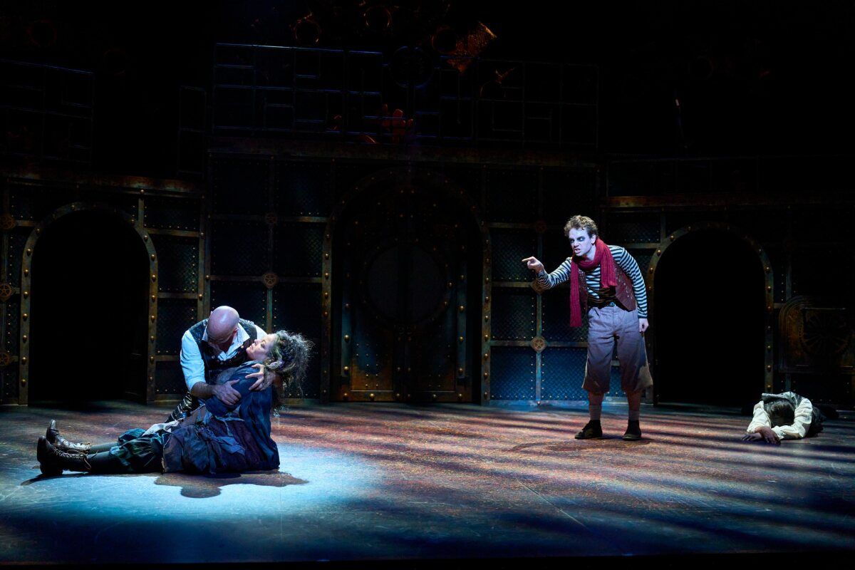Tate Cinti, Mark Bedard and  Jillian Kates at Photos: First Look At SWEENEY TODD THE DEMON BARBER OF FLEET STREET At Great Lakes Theater