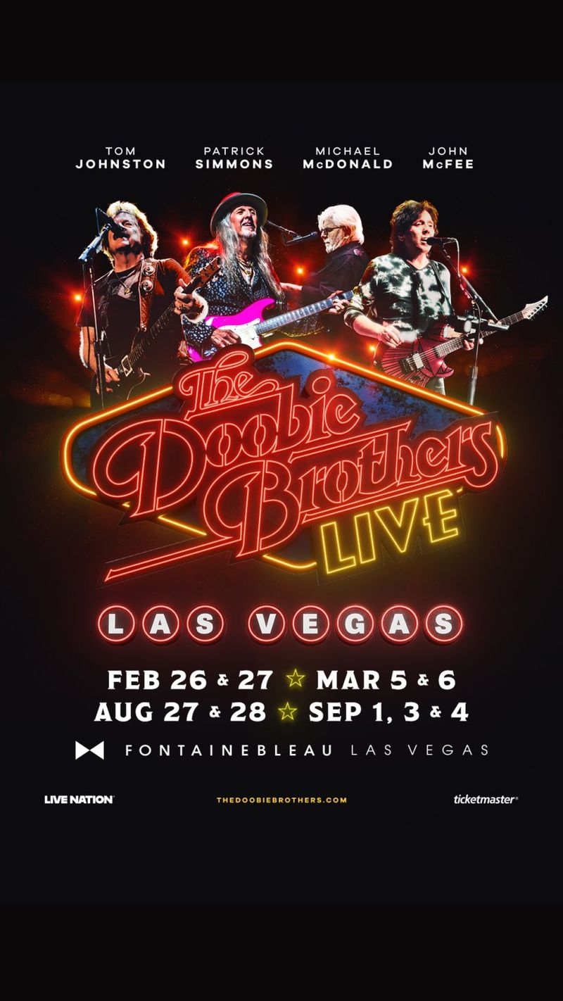 Photos: THE DOOBIE BROTHERS to Make Fontainebleau Las Vegas Debut — photo 4 of 4