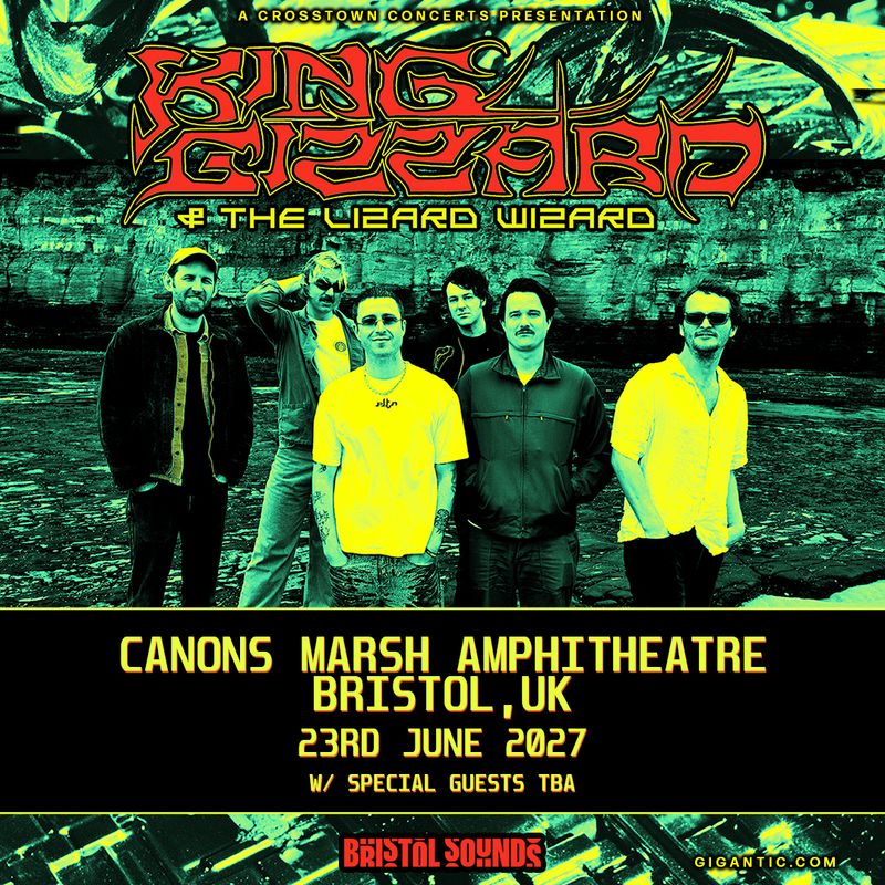 KING GIZZARD & THE LIZARD WIZARD to headline Bristol Sounds June 23, 2027 Image