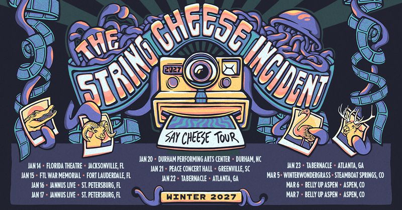 Photos: THE STRING CHEESE INCIDENT Winter 2027 Say Cheese Tour Jan 14–Mar 7 — photo 6 of 6