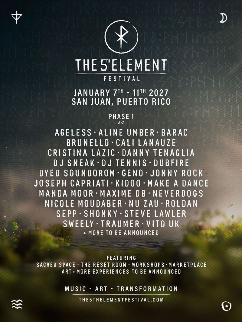 THE 5TH ELEMENT FESTIVAL to Return to Puerto Rico in 2027 Image