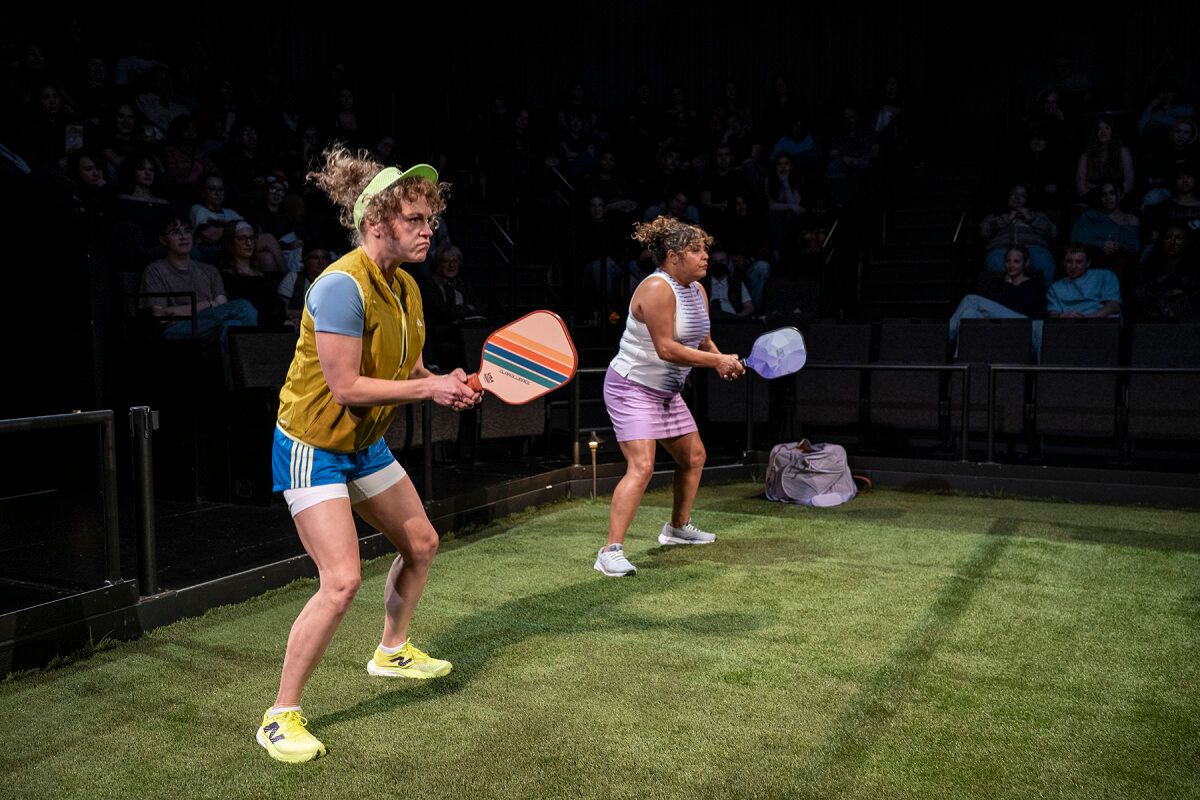 Caroline Neff and Wendy Mateo at Photos: Katrina Lenk and More in ADIRONDACK CHAIR CIRCLE at Steppenwolf Theatre