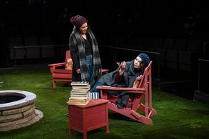 Sadieh Rifai and Katrina Lenk @ BroadwayWorld Sadieh Rifai and Katrina Lenk Photo