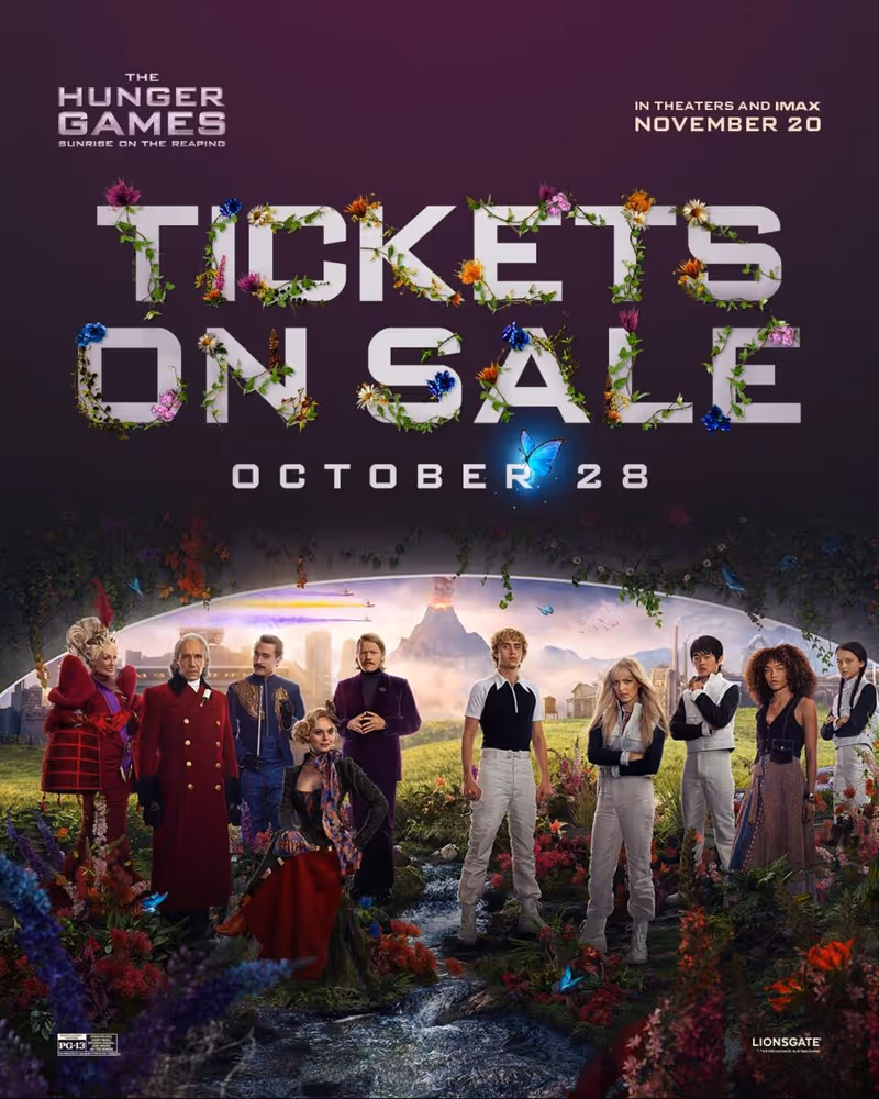 THE HUNGER GAMES: SUNRISE ON THE REAPING Tickets Now on Sale Image