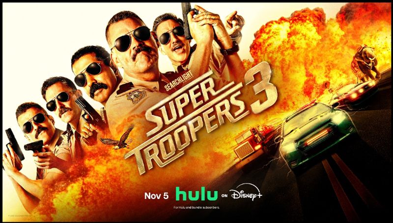 SUPER TROOPERS 3 to Stream on Hulu Image