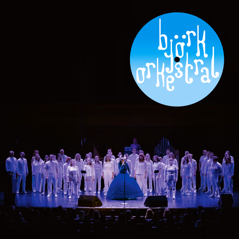 Photos: Björk & Hamrahlíð Choir Release WHERE IS THE LINE (LIVE AT HARPA HALL) — photo 2 of 7