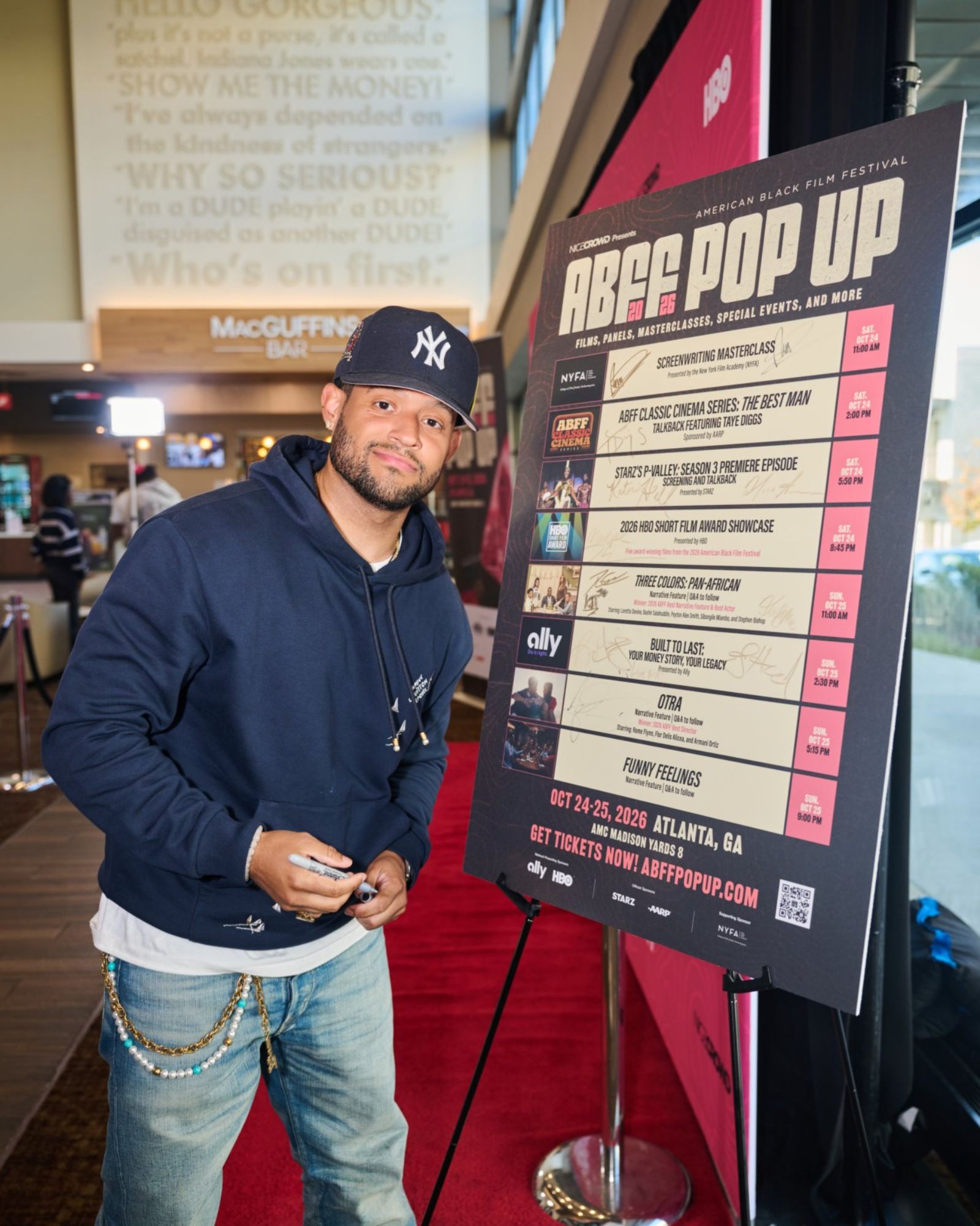 Photos: American Black Film Festival Pop Up Comes to Atlanta with Taye Diggs, Nicco Annan — photo 6 of 11