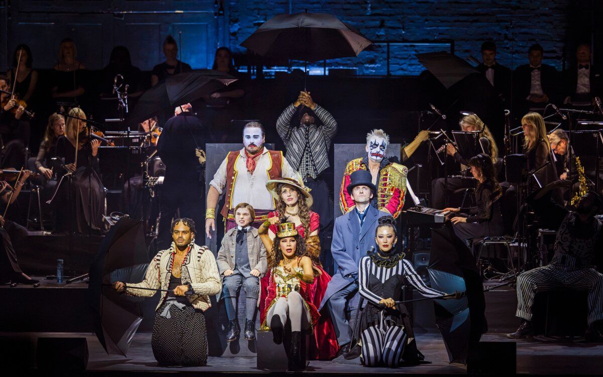 Photos: Jamie Muscato, Celinde Schoenmaker, and More in LOVE NEVER DIES in Concert — photo 1 of 13