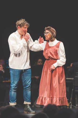 Drew Seigla, Jackie Hoffman Photo