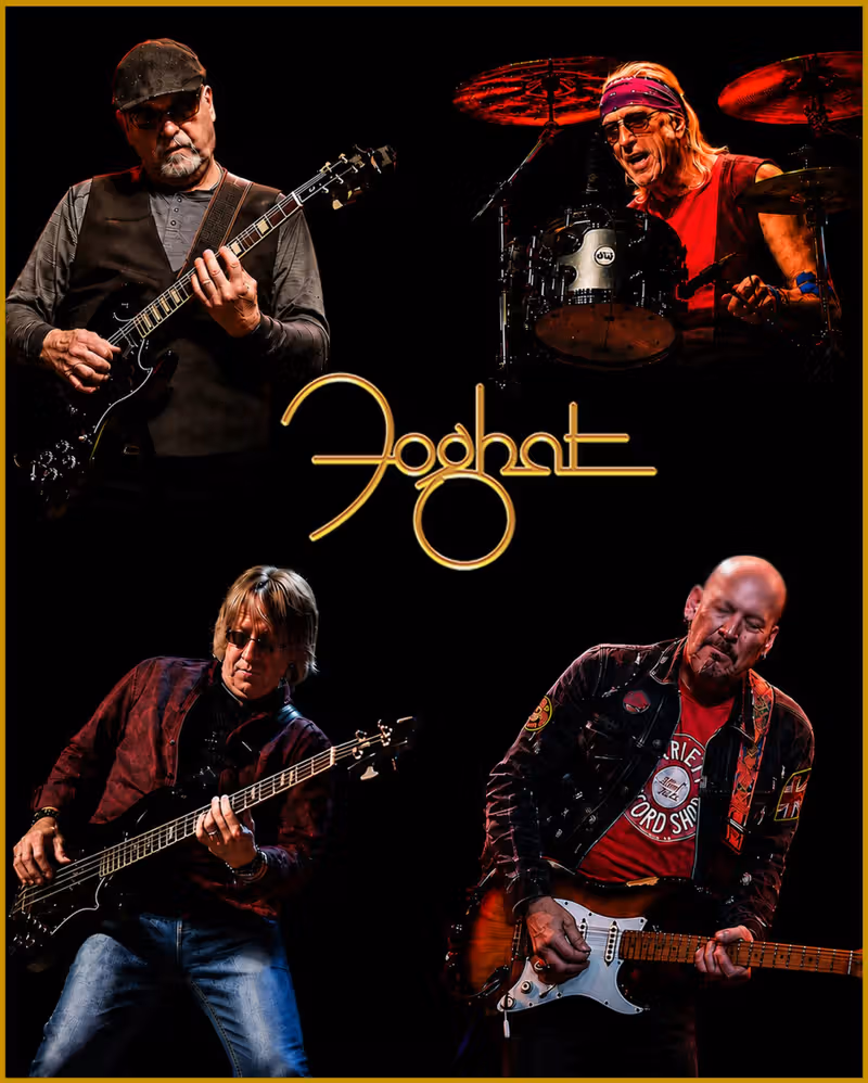 FOGHAT Releases LIVE & LOUD ACROSS THE U.S.A. Triple Vinyl Image