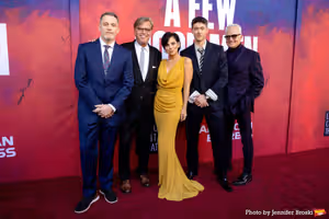 Michael Arden, Aaron Sorkin, Michael Arden, Krysta Rodriguez, Tom Blyth, Bradley Whitford @ BroadwayWorld Michael Arden, Aaron Sorkin, Michael Arden, Krysta Rodriguez, Tom Blyth, Bradley Whit Photo