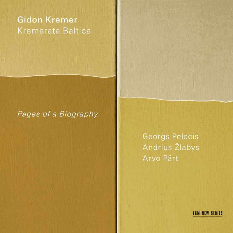 PAGES OF A BIOGRAPHY Album Released on ECM New Series Image